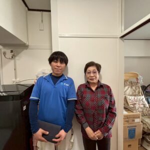 大阪市住之江区のお客様との写真