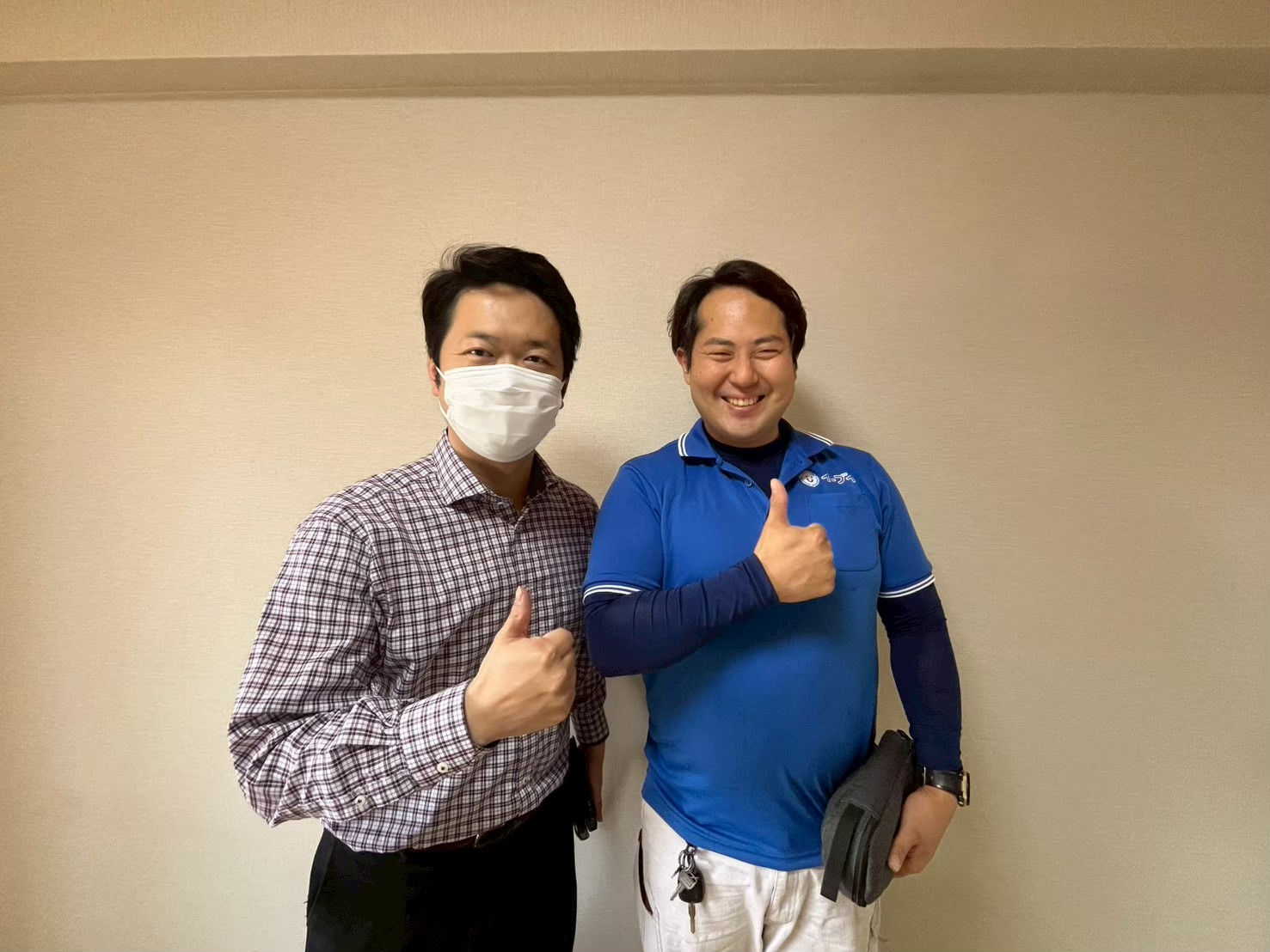 大阪市東淀川区のお客様との写真