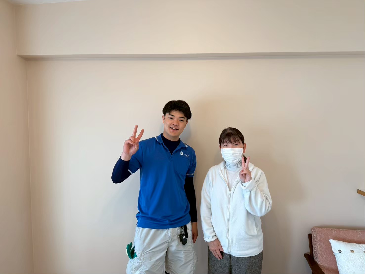 兵庫県西宮市のお客様との写真