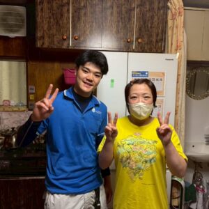 大阪府堺市北区のお客様との写真