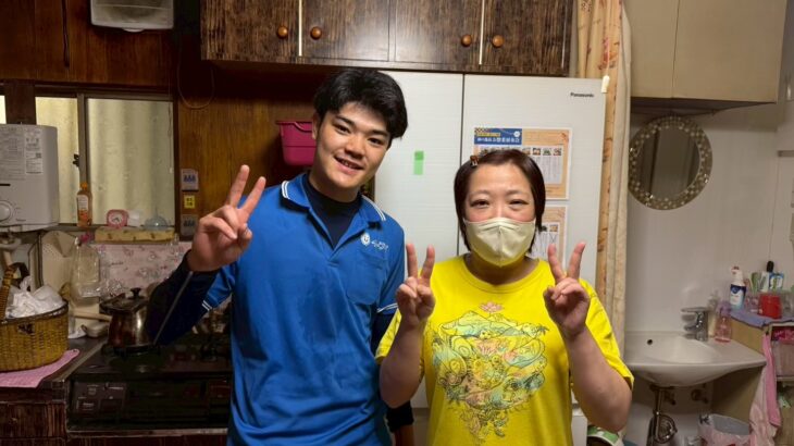 大阪府堺市北区のお客様との写真