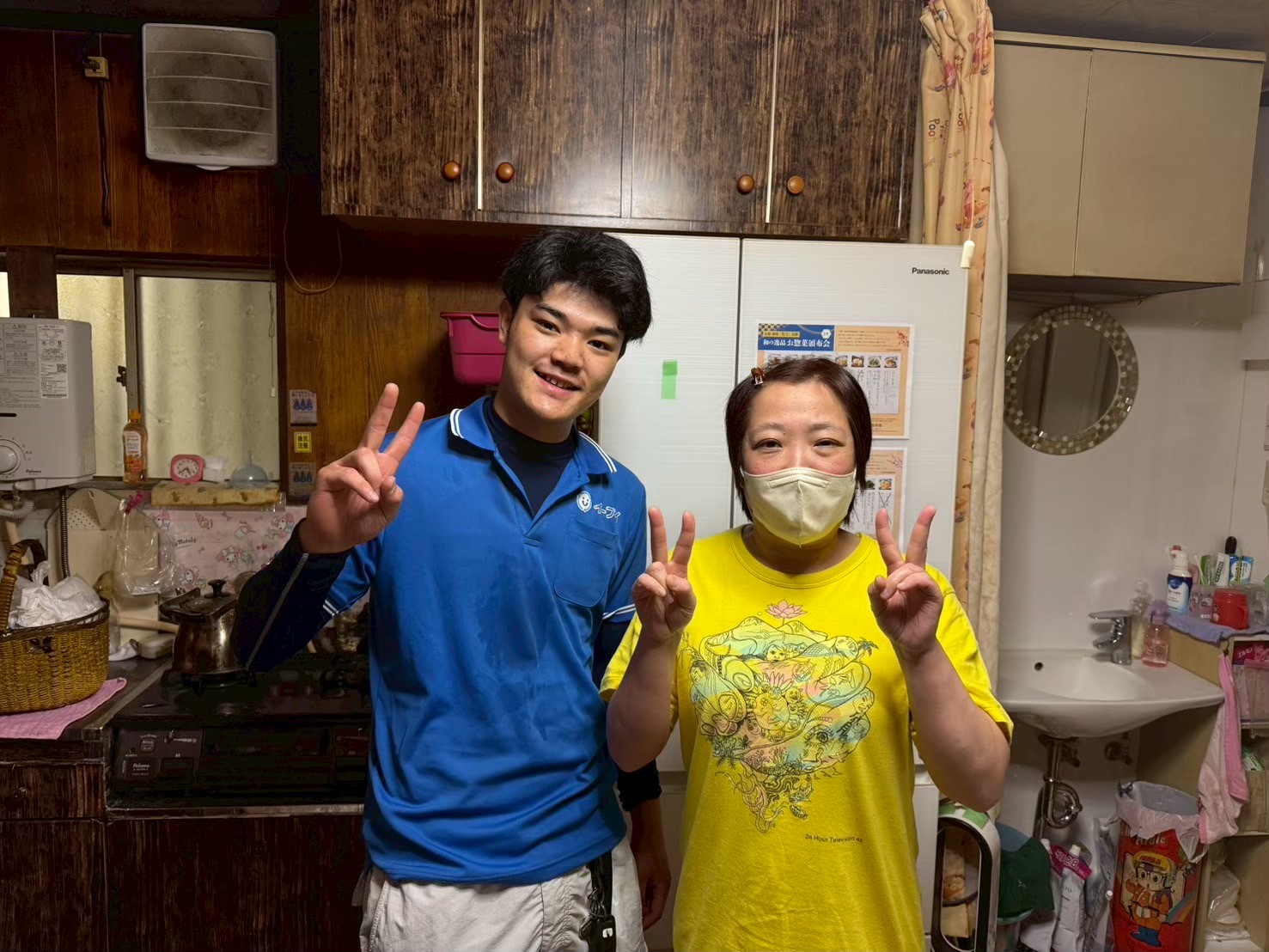 大阪府堺市北区のお客様との写真