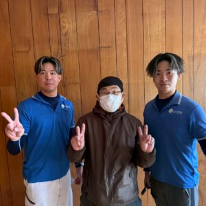 大阪市東住吉区のお客様との写真