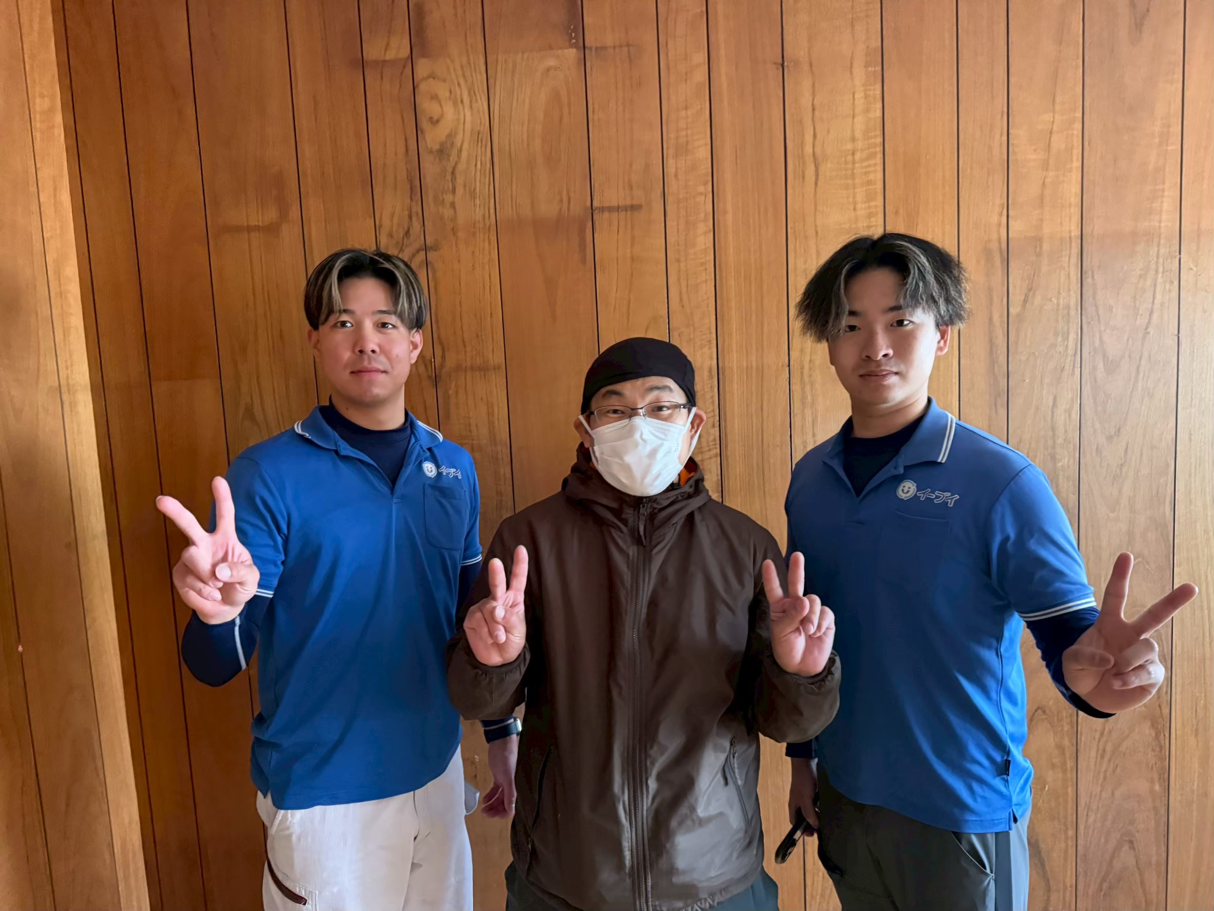 大阪市東住吉区のお客様との写真