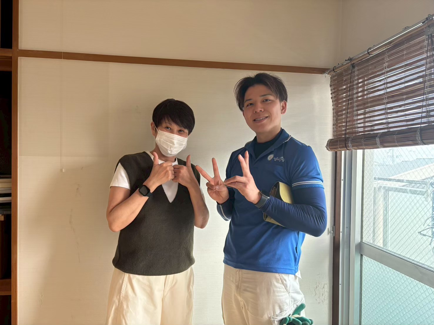 大阪府池田市のお客様との写真