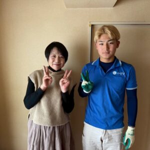 大阪府池田市のお客様との写真