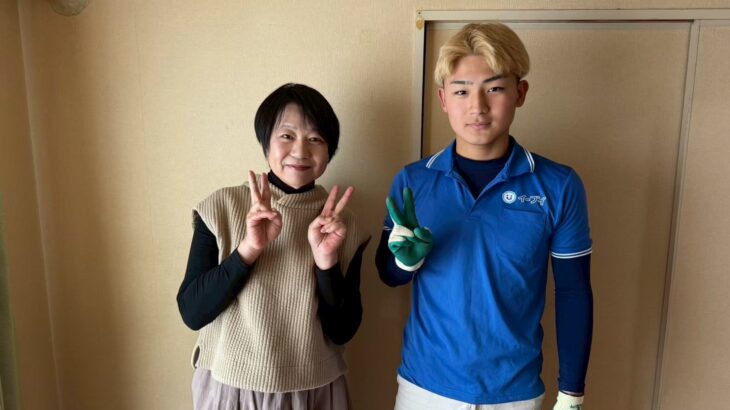 大阪府池田市のお客様との写真