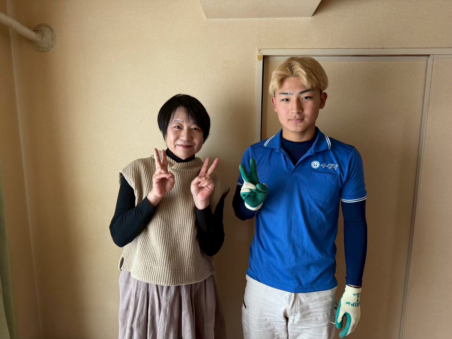 大阪府池田市のお客様との写真