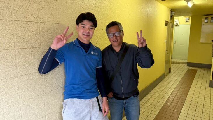 大阪市住之江区のお客様との写真