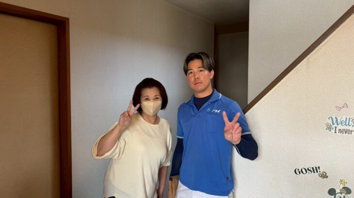 大阪府寝屋川市のお客様との写真