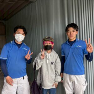 大阪府阪南市のお客様との写真