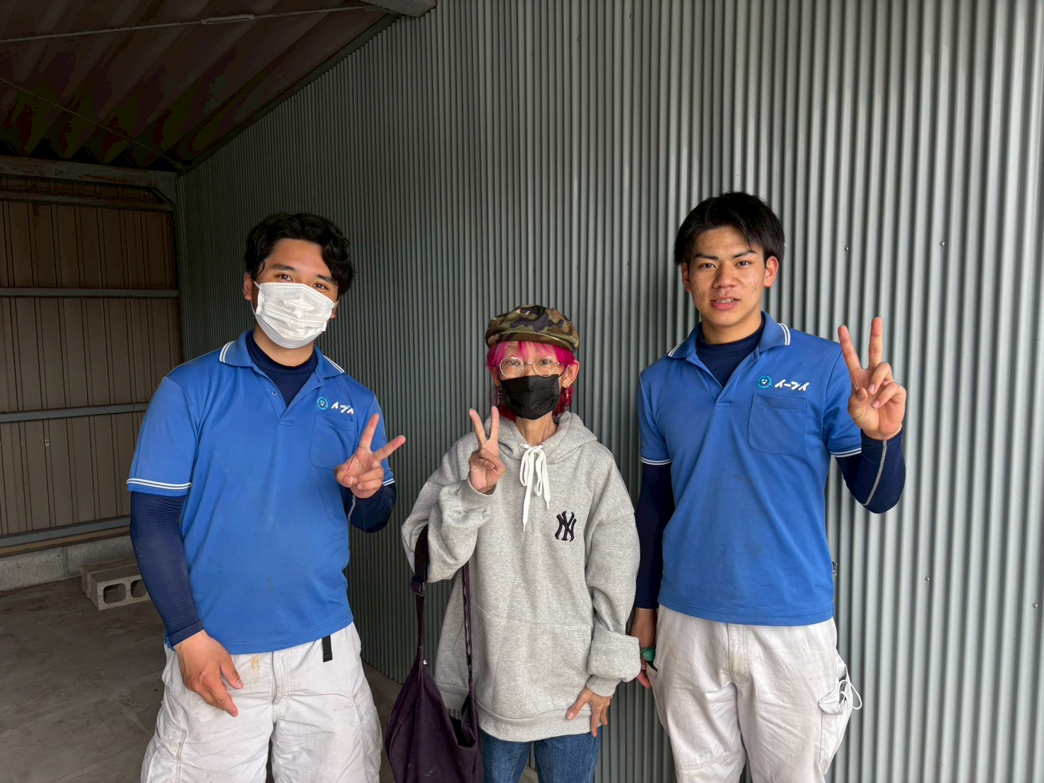 大阪府阪南市のお客様との写真