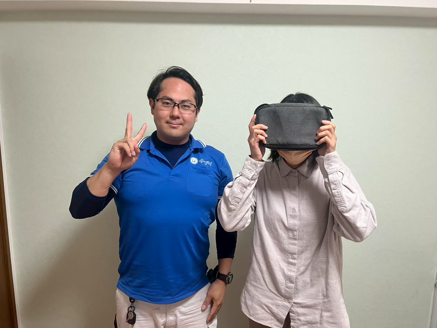 奈良県奈良市のお客様との写真