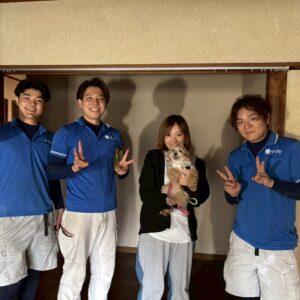 兵庫県須磨区のお客様との写真