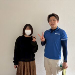大阪市淀川区のお客様との写真