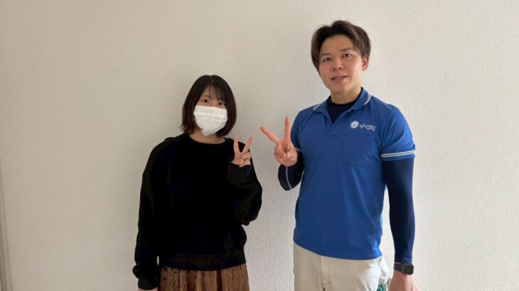 大阪市淀川区のお客様との写真