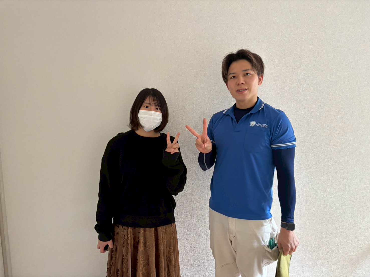 大阪市淀川区のお客様との写真