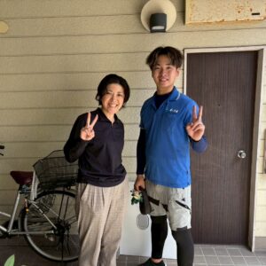 大阪市城東区のお客様との写真