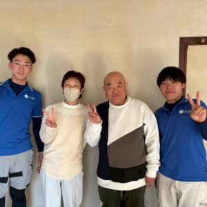 大阪府富田林市のお客様との写真