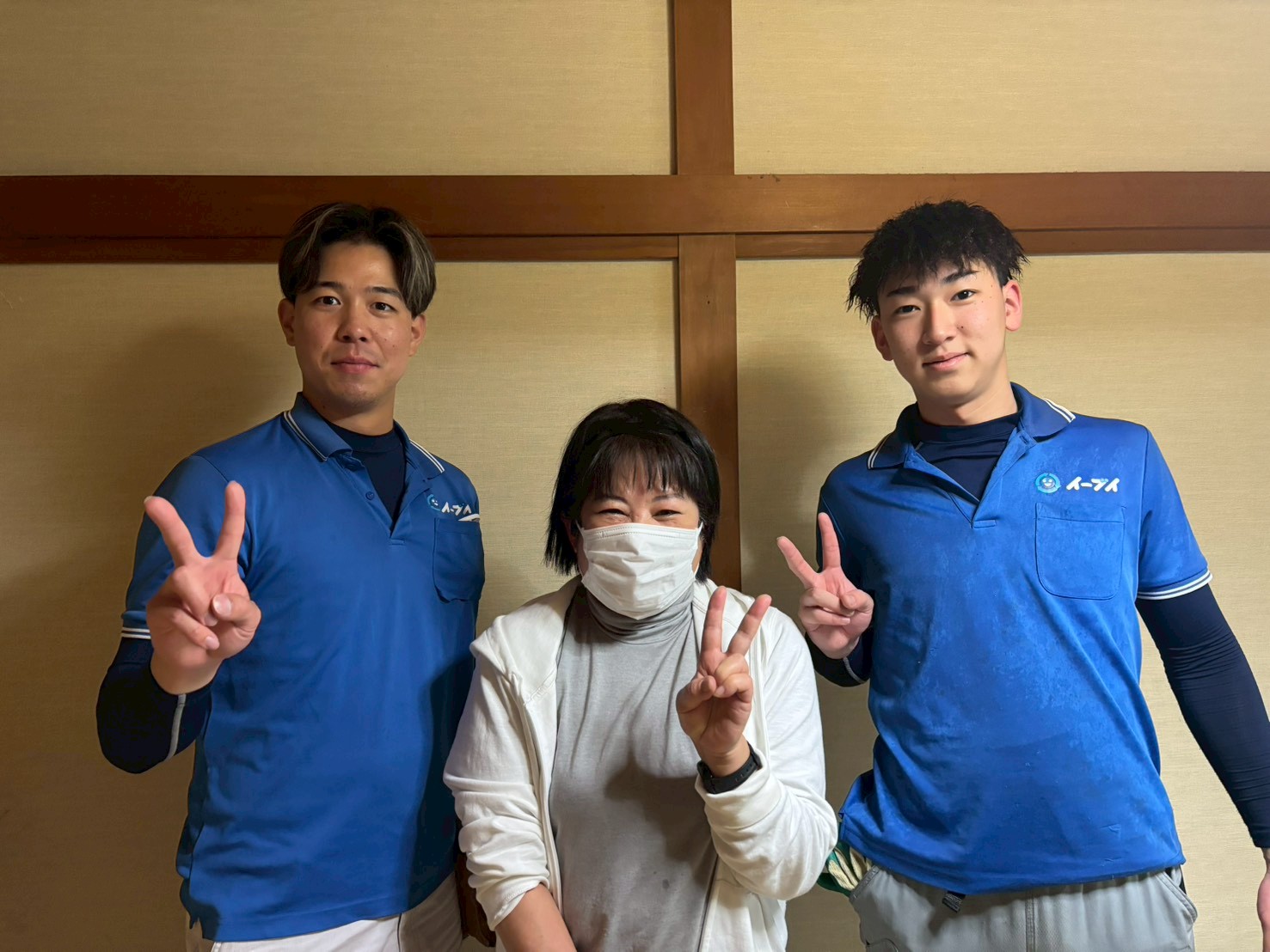 大阪市都島区のお客様との写真