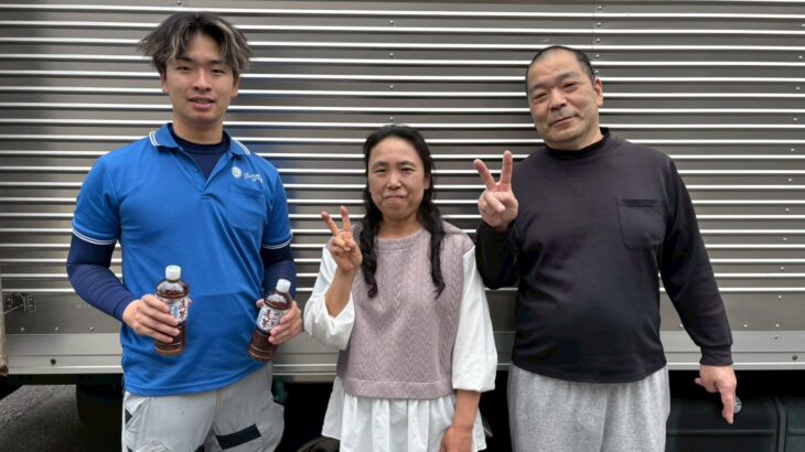 大阪府東大阪市のお客様との写真
