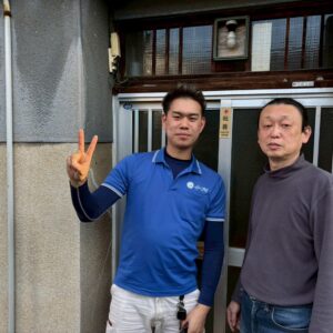 大阪府東大阪市のお客様との写真