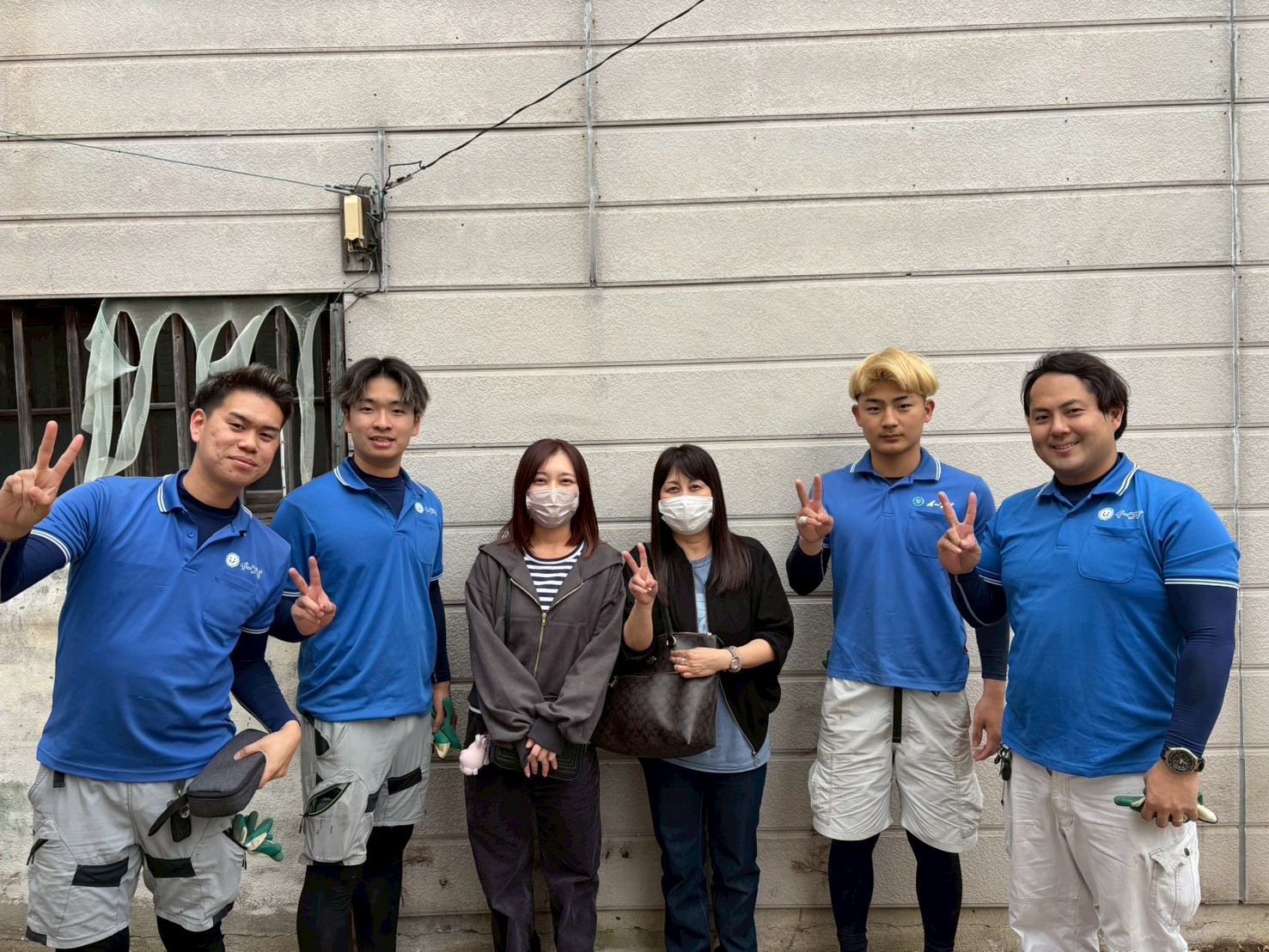神戸市兵庫区のお客様との写真