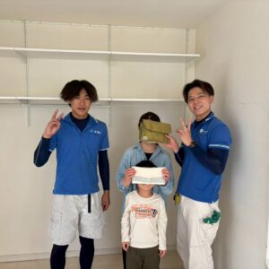 大阪市西淀川区のお客様との写真