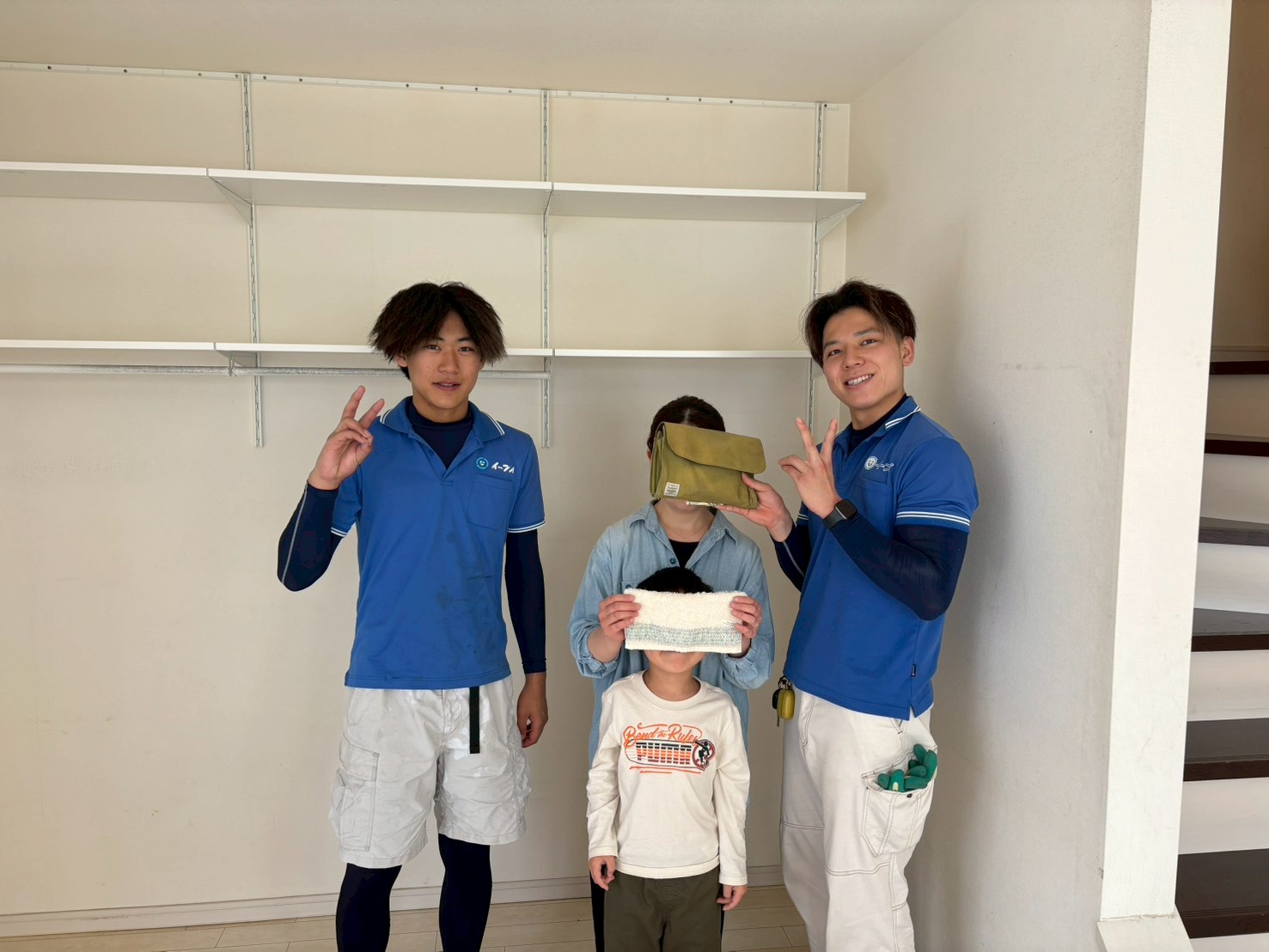 大阪市西淀川区のお客様との写真