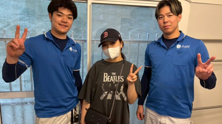 大阪府泉大津市のお客様との写真