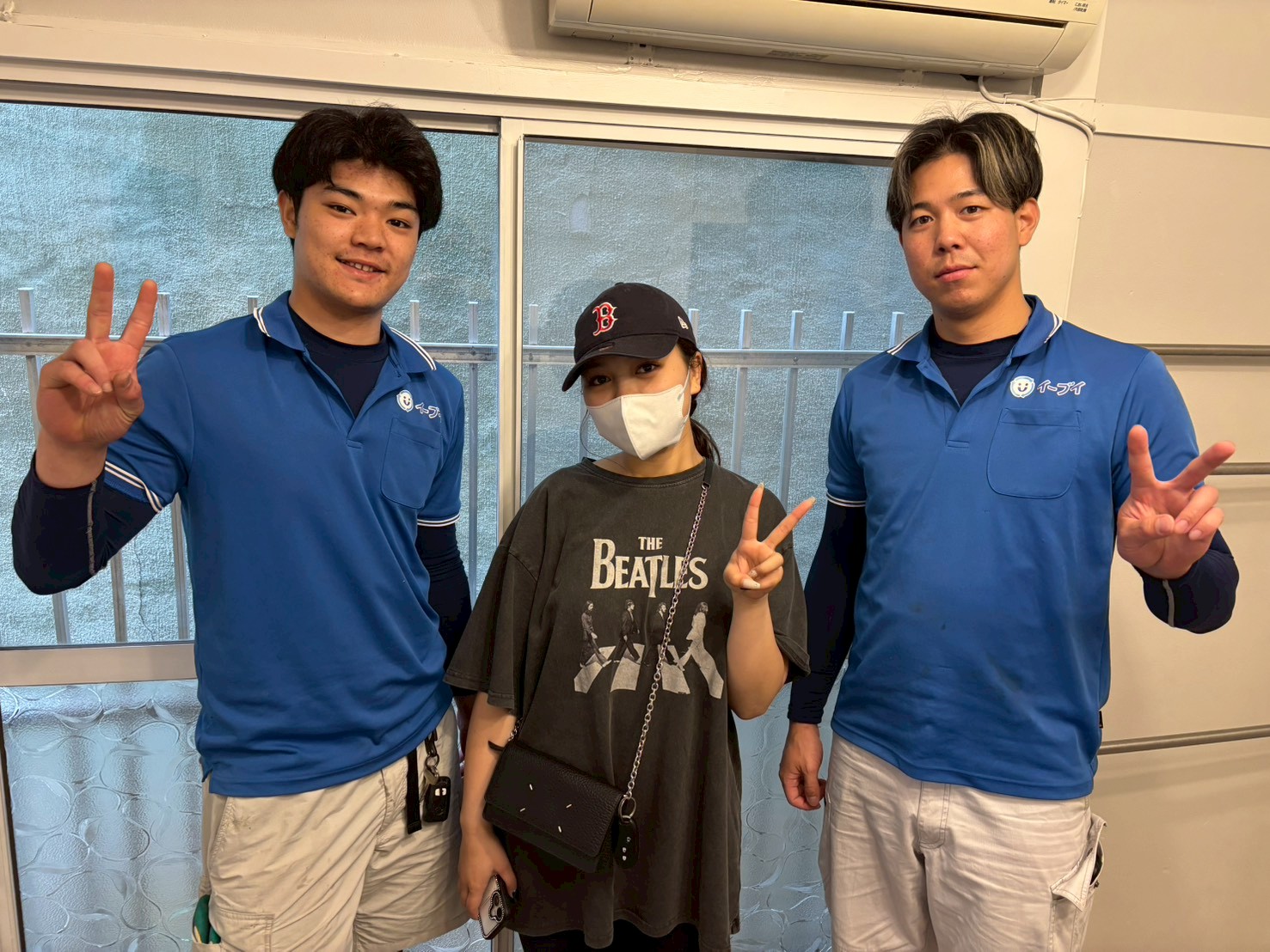 大阪府泉大津市のお客様との写真
