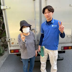兵庫県西宮市のお客様との写真