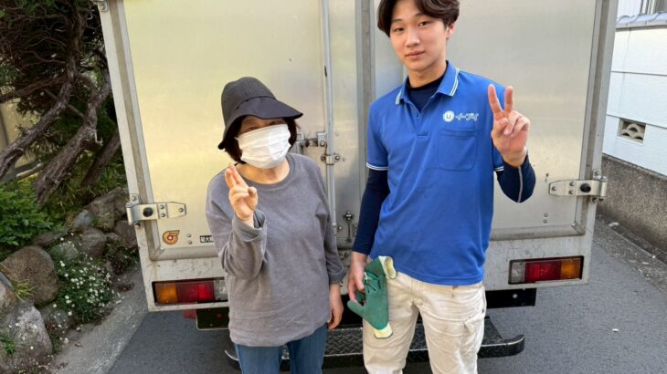 兵庫県西宮市のお客様との写真