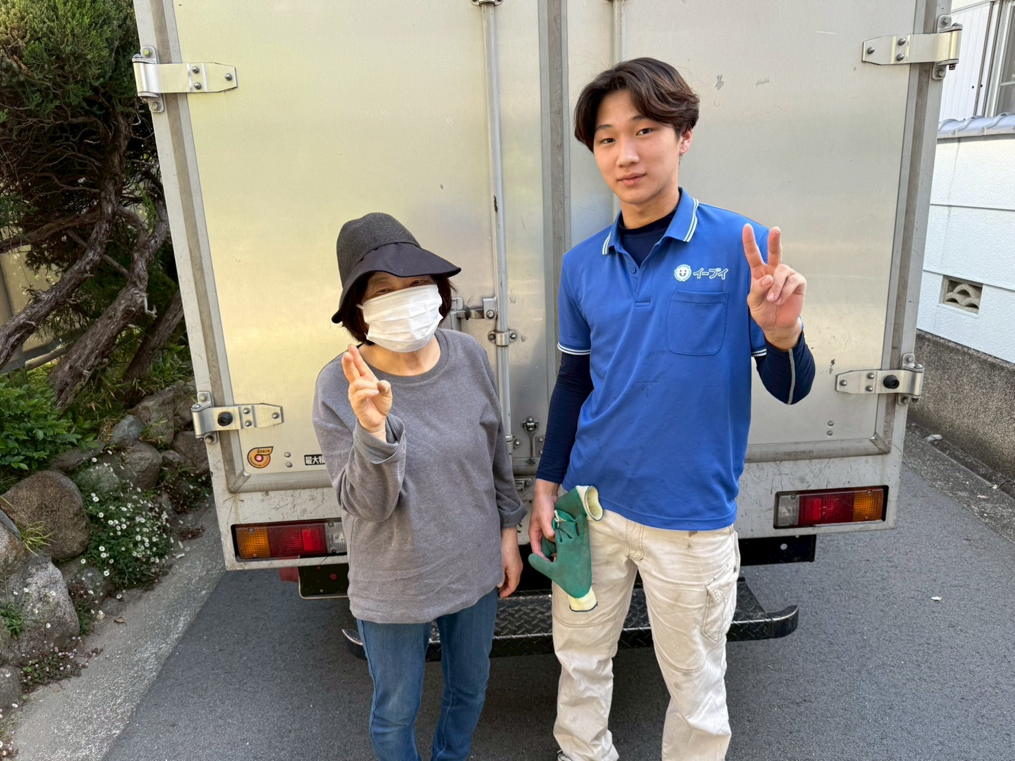 兵庫県西宮市のお客様との写真