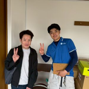 大阪府門真市のお客様との写真