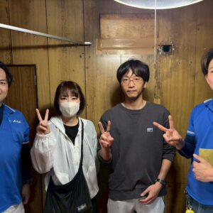 大阪市西成区のお客様との写真