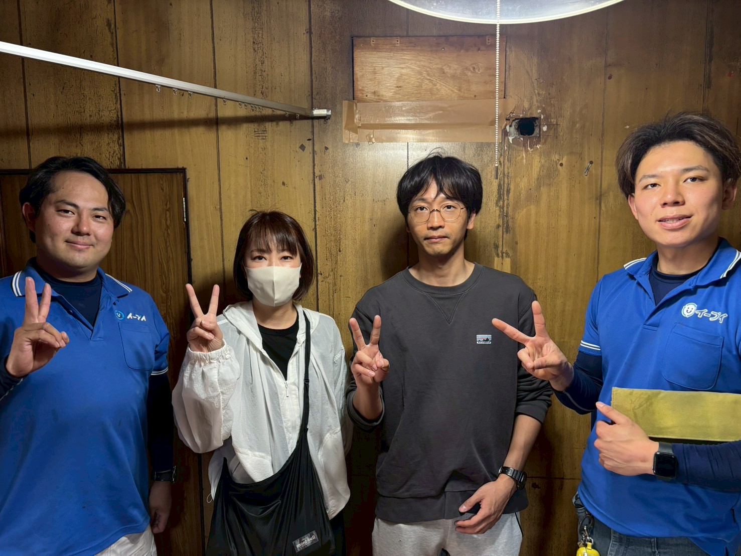 大阪市西成区のお客様との写真