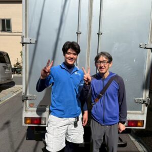 大阪市旭区のお客様との写真