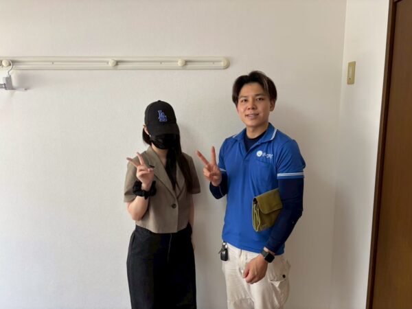 大阪市城東区のお客様との写真