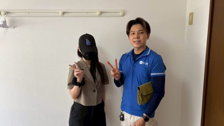大阪市城東区のお客様との写真