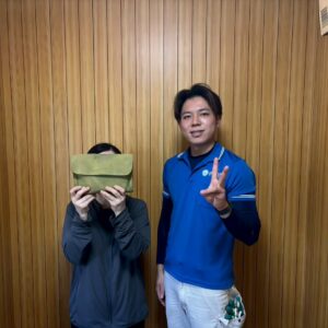 兵庫県神戸市東灘区のお客様との写真