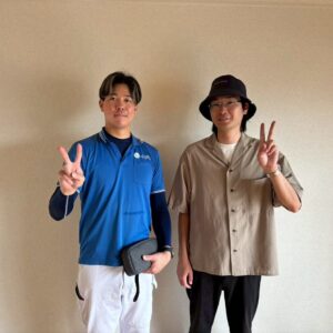 大阪府東大阪市のお客様との写真