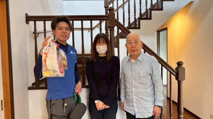京都府木津川市のお客様との写真