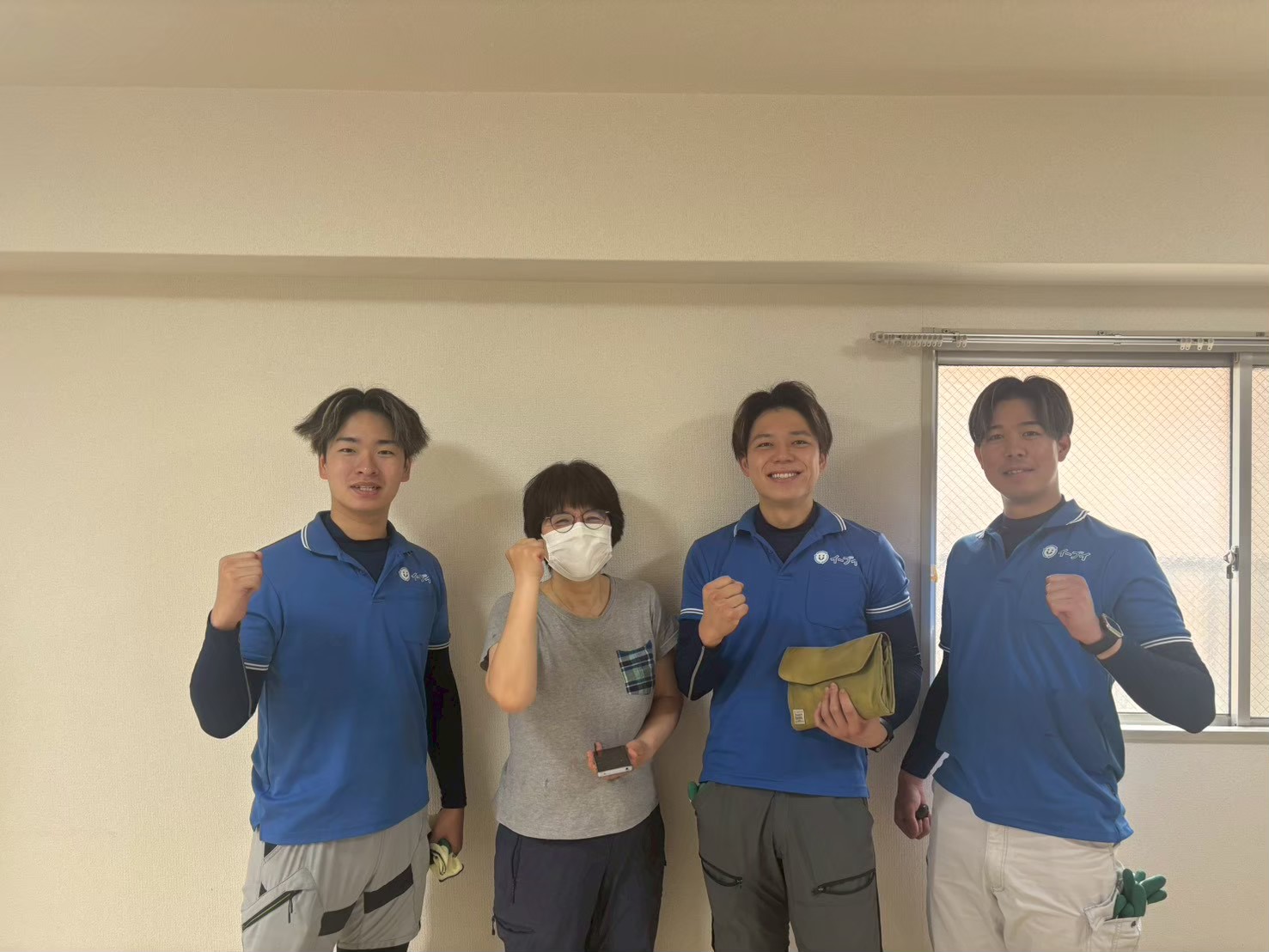 大阪市北区のお客様との写真
