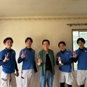 大阪府豊能郡のお客様との写真