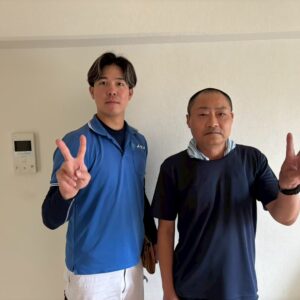 兵庫県伊丹市のお客様との写真