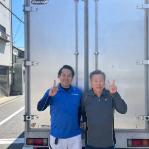大阪市東住吉区のお客様との写真