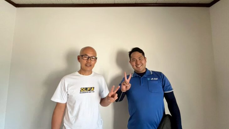 大阪市福島区のお客様との写真