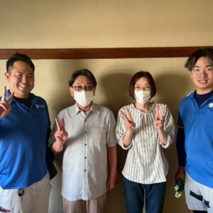 大阪市平野区のお客様との写真