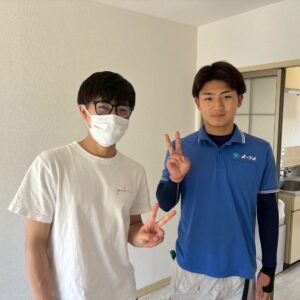 大阪府東大阪市のお客様との写真